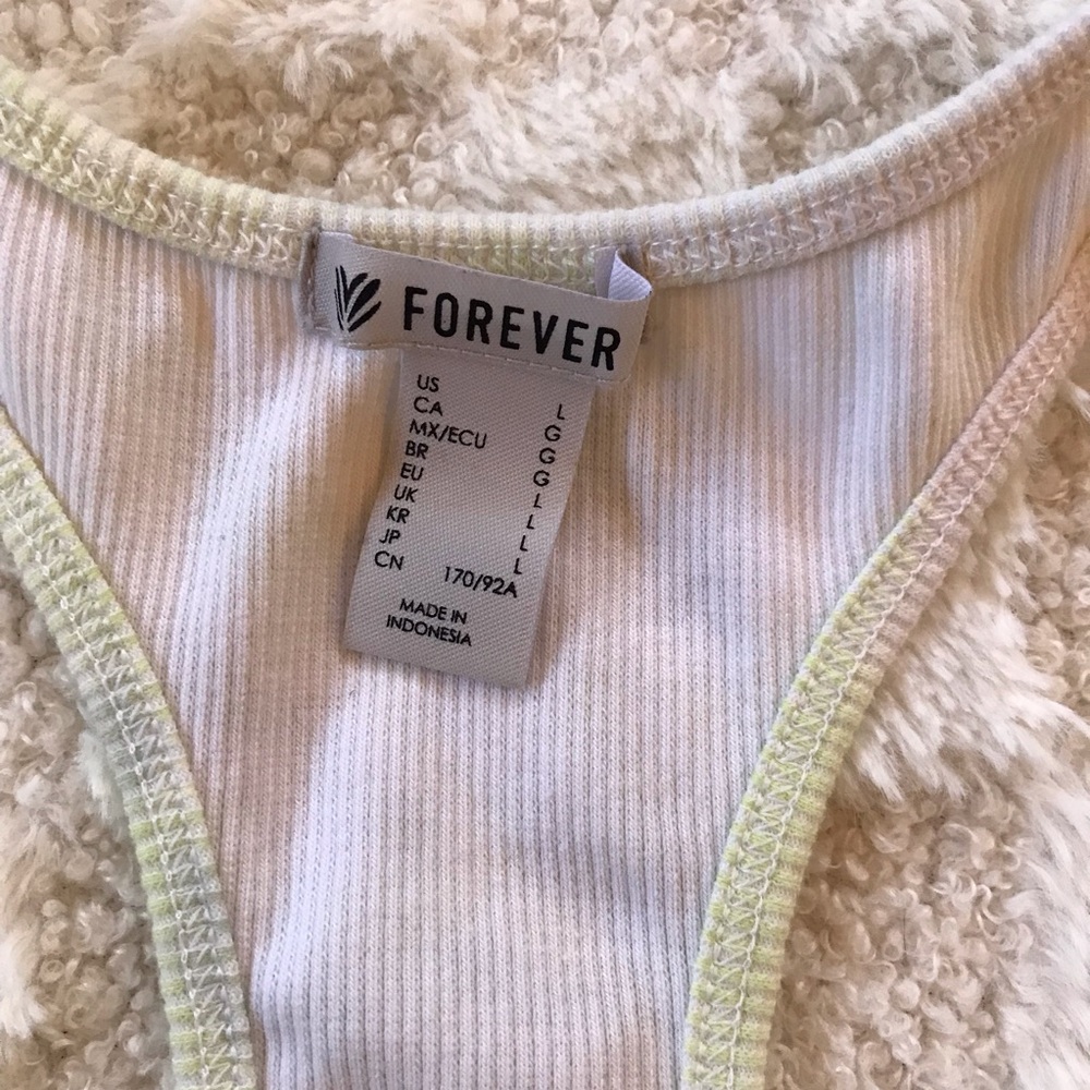 Forever 21 Tie-Dye Cropped Tank Top - Picture 3 of 6